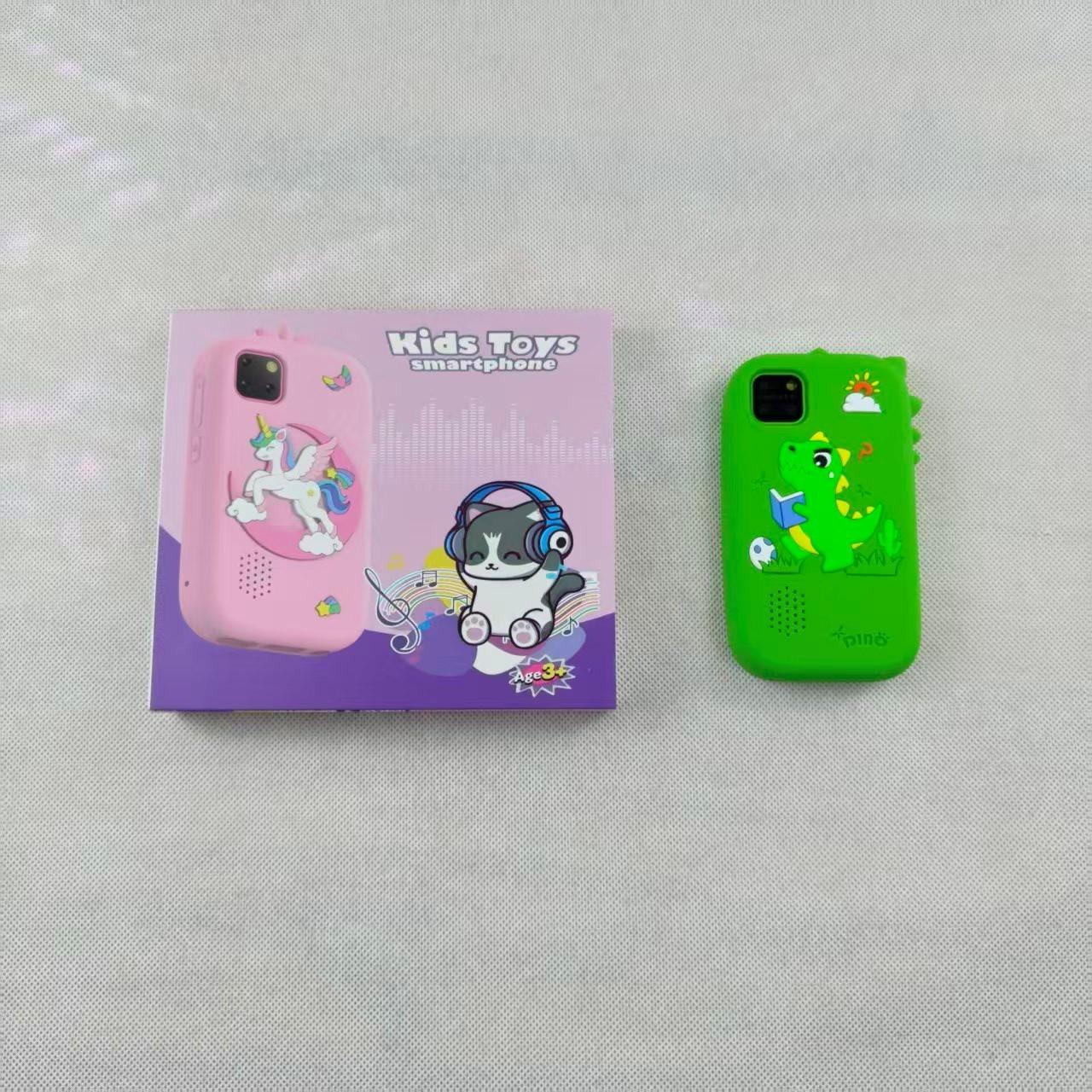 Kids Smart Phone Dual Camera Interactive Toy With 3 Hours Video Play Perfect Holiday Gift For Children