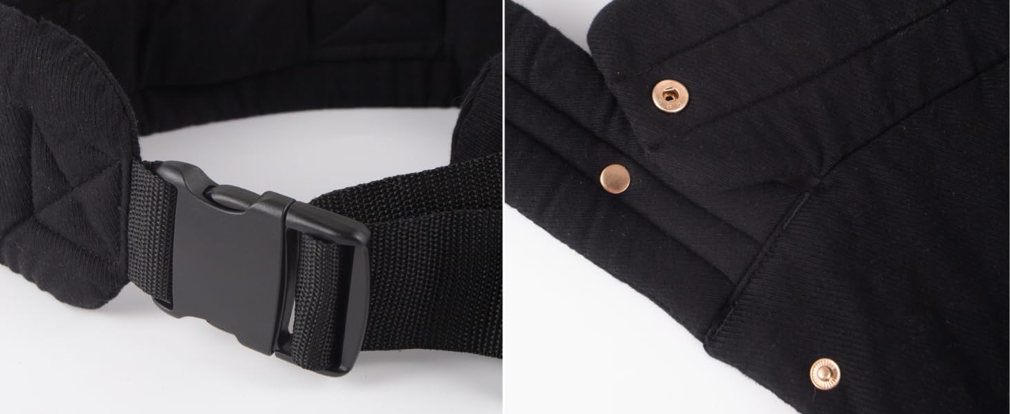 Ergonomic Baby Carrier Newborn to Toddler, Lightweight & Breathable Cotton Infant Carrier for Hands Free Comfort (Cotton Linen), Maximum Load Bearing 35 lbs