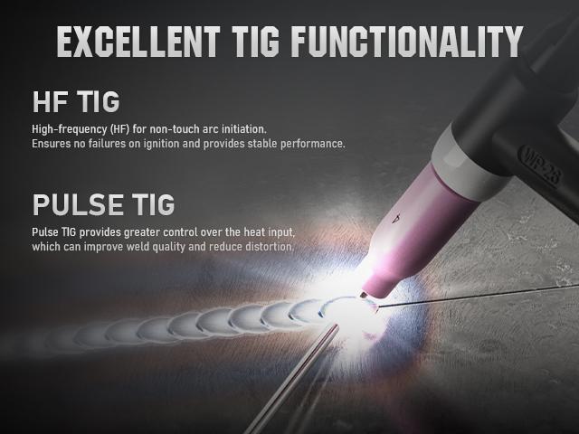 YESWELDER CT-520 110/220V DC TIG Welder & Plasma Cutter Combo | HF CUT/HF TIG/Pulse TIG/Spot Welding/Stick 5-In-1 Welding Machine | 200A TIG MMA & 50A CUT