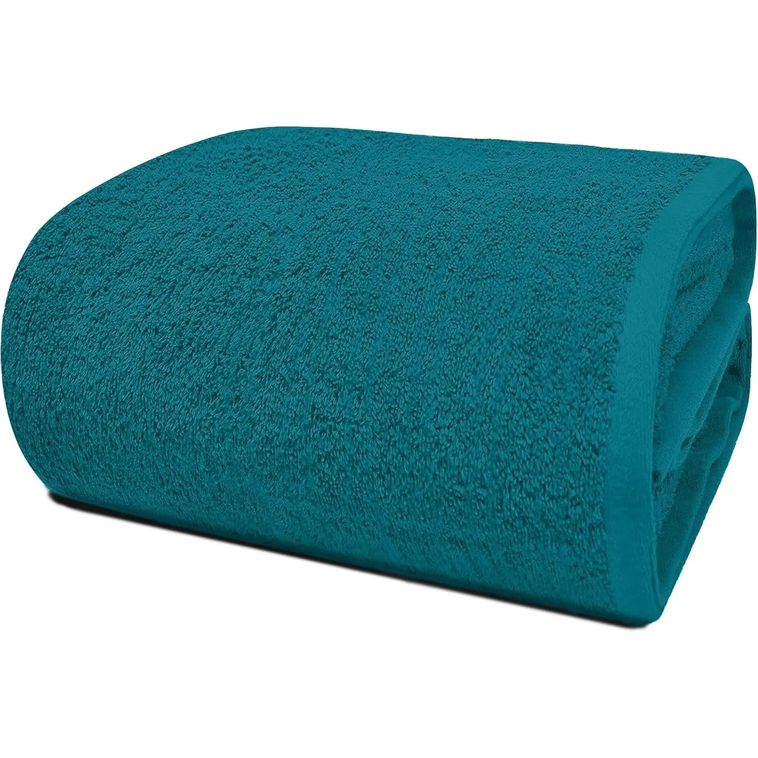 100% Cotton Jumbo Bath Sheet (40x80 in) - Pack of 1 Extra Large Quick Dry Bath Towel, Super Soft, Highly Absorbent, Ideal for Wrapping - Teal