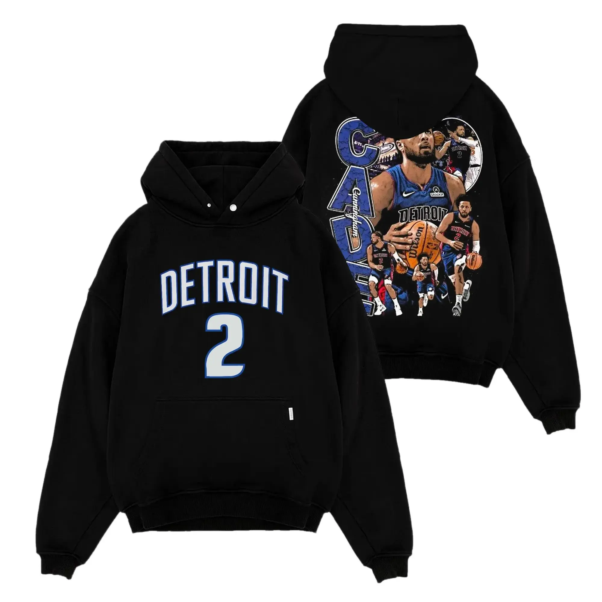 [Sale Up To 50%] Unisex Cade Cunningham - MotorCade 2 For Pistons Nation Premium Cotton Hoodie Sweatshirt T-Shirt (Made In US), Bad Boys Nation Fans Shirt, Game Day Outfits, Gift For Motor City Basketball Fans, Basketball Graphic Tee Hoodie