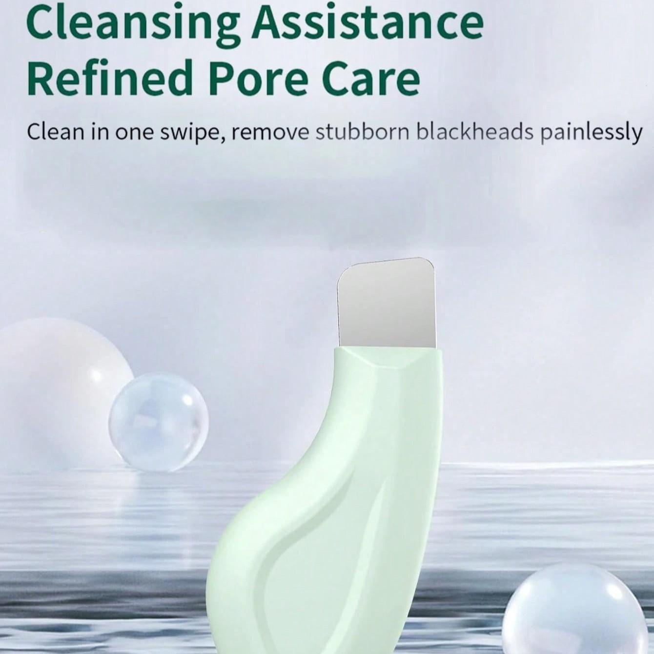 2/5pcs Facial Blackhead Remover Scraper, Gentle Pore Cleanser for Morning Evening Skincare, Makeup Prep, Home Spa, Gift Set