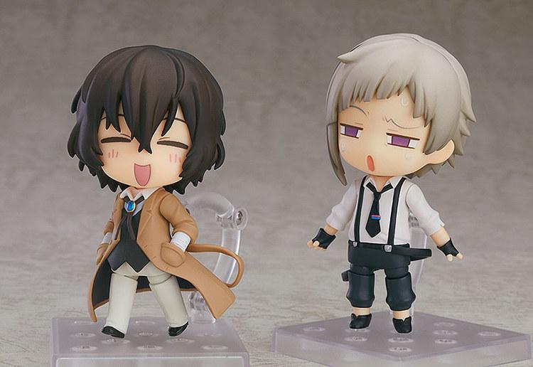 10CM Q-version Bungo Stray Dogs Nendoroid KO Articulated Action Figures Model Kit Desktop Ornament Collectible Toys Statue Gift
