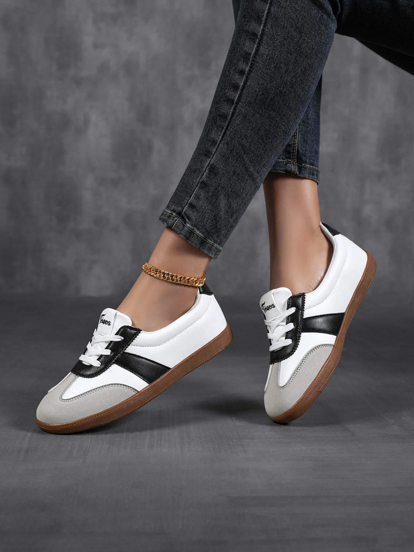 Women's Fashion Classic Sport Shoes, Casual Low Top Breathable Walking Sneakers, Comfortable Breathable Outdoor Athletic Shoes for All Seasons