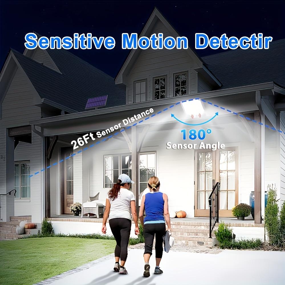 New solar-powered split wall light, outdoor motion sensor light, remote-controlled garden light, home garage street light