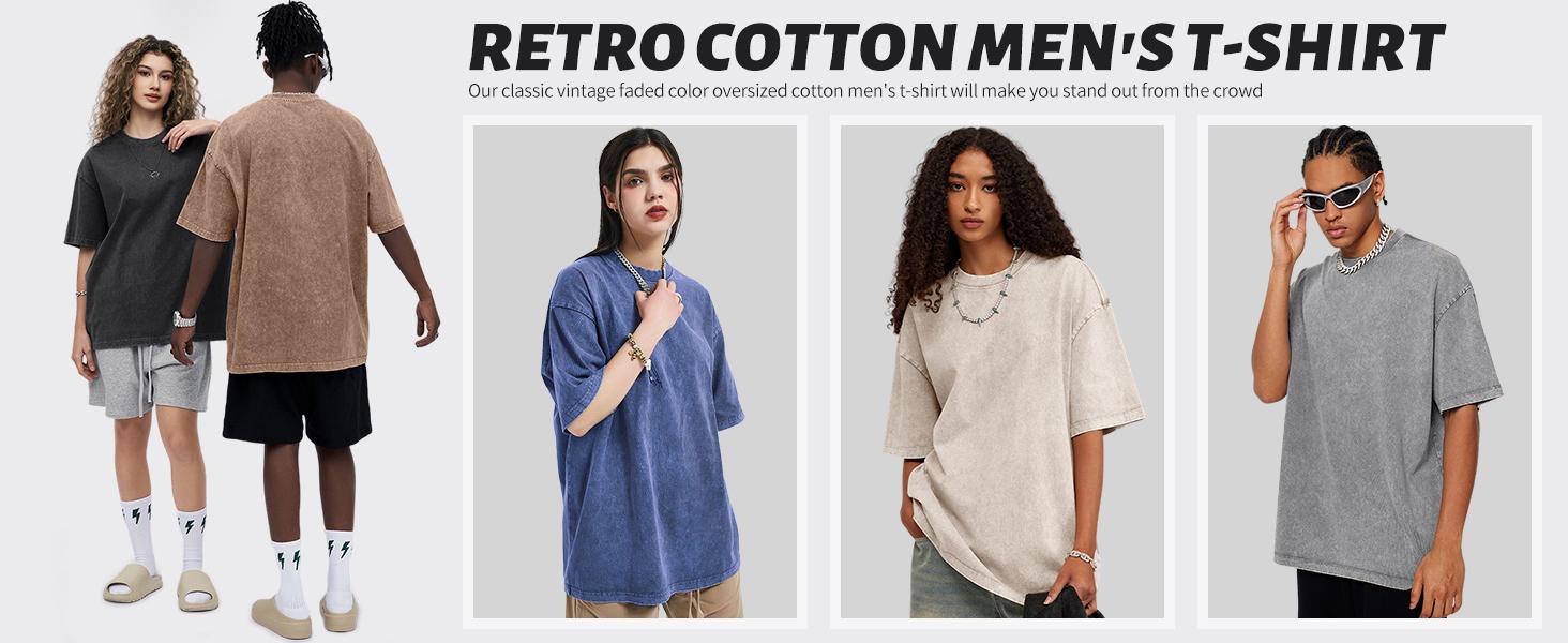 Yimoon 3 Pack Women's Oversized T Shirts Acid Wash Cotton Crew Neck Half Short Sleeve Summer Unisex Tees Casual Loose Fit Solid Streetwear Comfortable Tops Basic Womenswear Plain Tshirt Yimoon 3 Pack Women's Oversized T Shirts Acid Wash Cotton Crew Neck Half Short Sleeve Summer Unisex Tees Casual Loose Fit Solid Streetwear Comfortable Tops Basic Womenswear Plain Tshirt