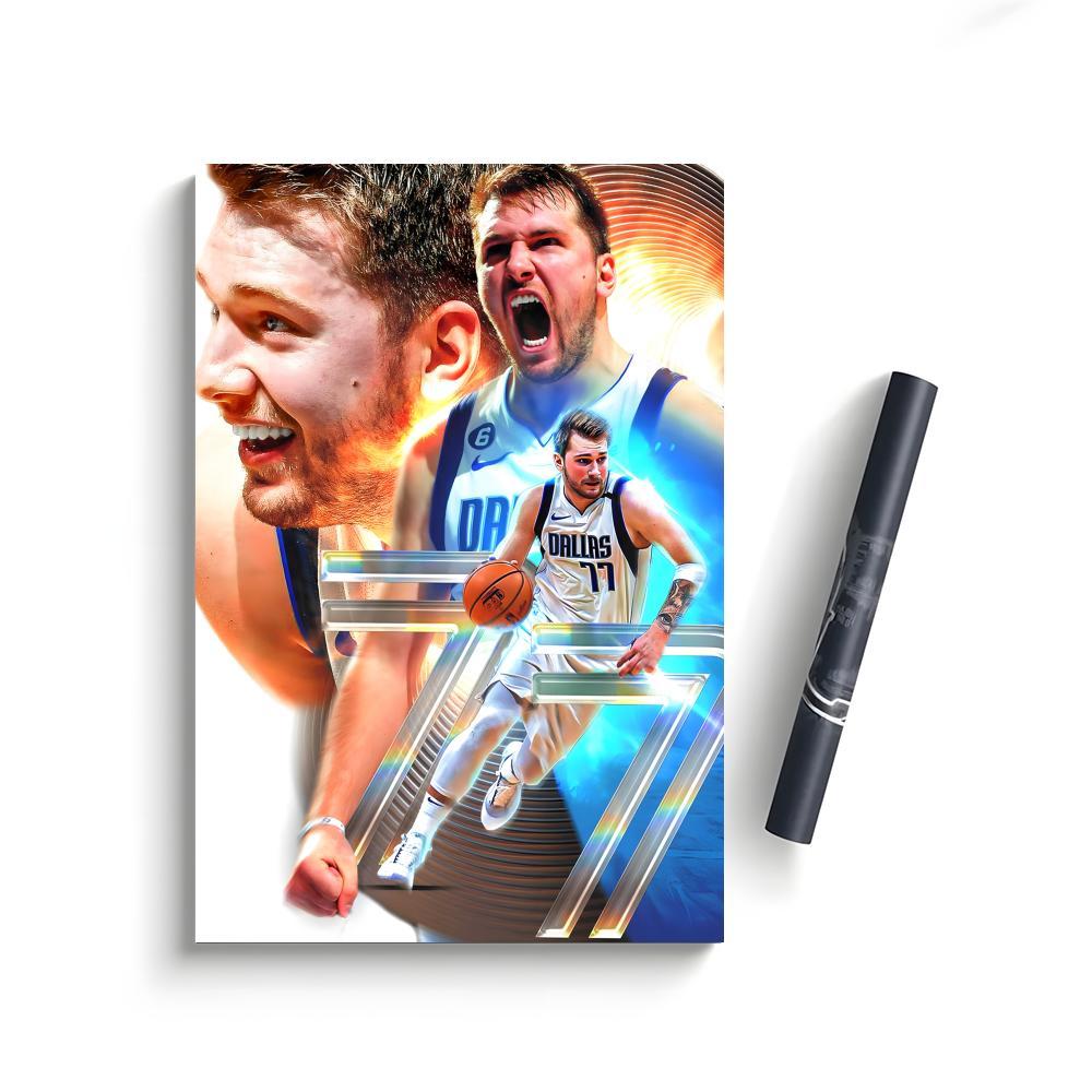 Luka Doncic Poster Bedroom Home Decor Art Poster Perfect Gift for Family and Friends