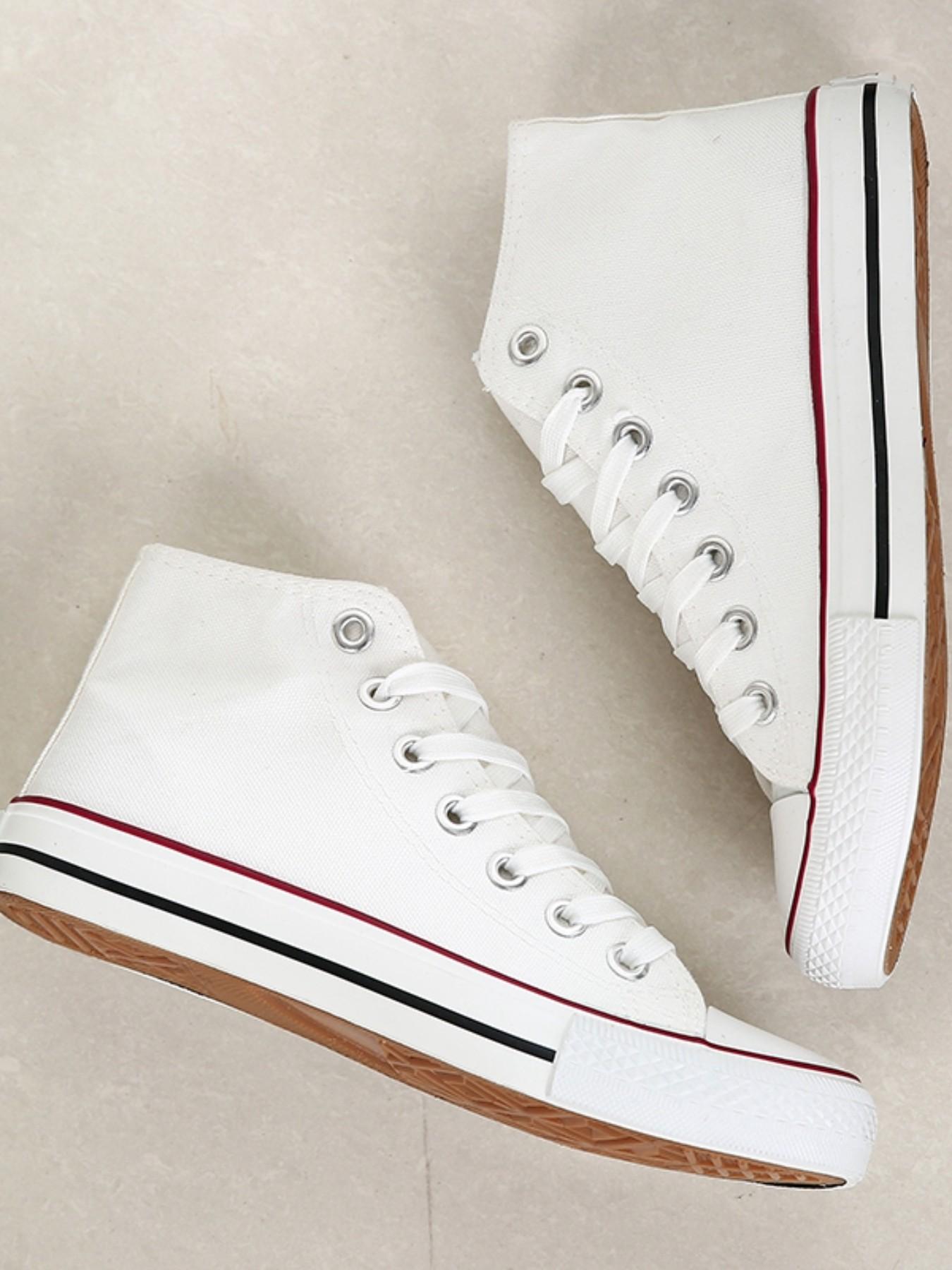 Spring Summer Couples Canvas Shoes, Cthulhu Style High Top Soft Sole, Comfortable Men's Casual Sneakers, All Season Outdoor Sports Shoes