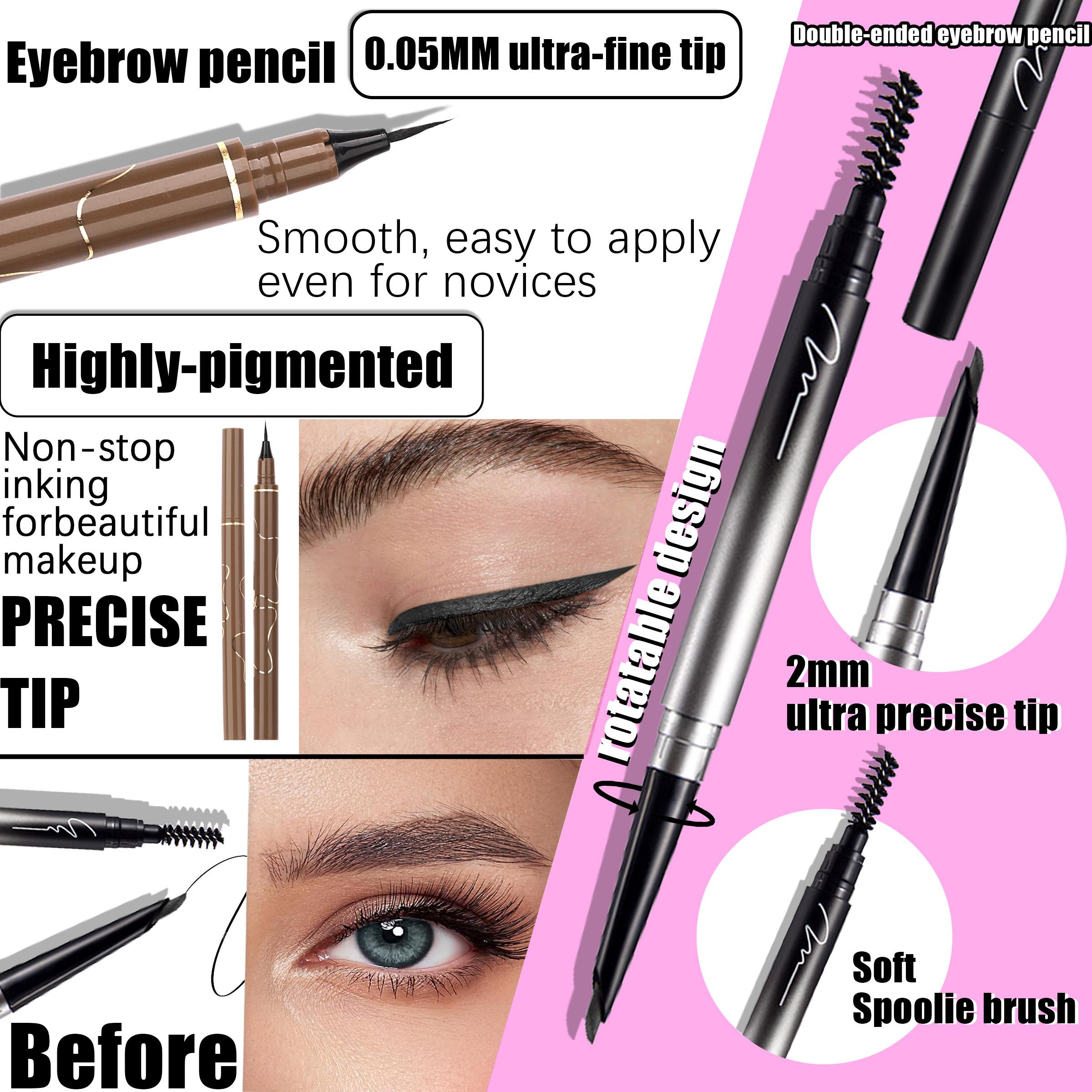 1800 Pcs False Eyelash Cluster Kit, Eyelash Bonding Tools, DIY Lash Extension, Bottom/Spiky/Volume/40D/60D/80D Eyelash Glue Extension, D-Curl 10 Styles, with Double-ended Eyebrow Pencil, Waterproof Eyeliner, Bond and Seal Kit