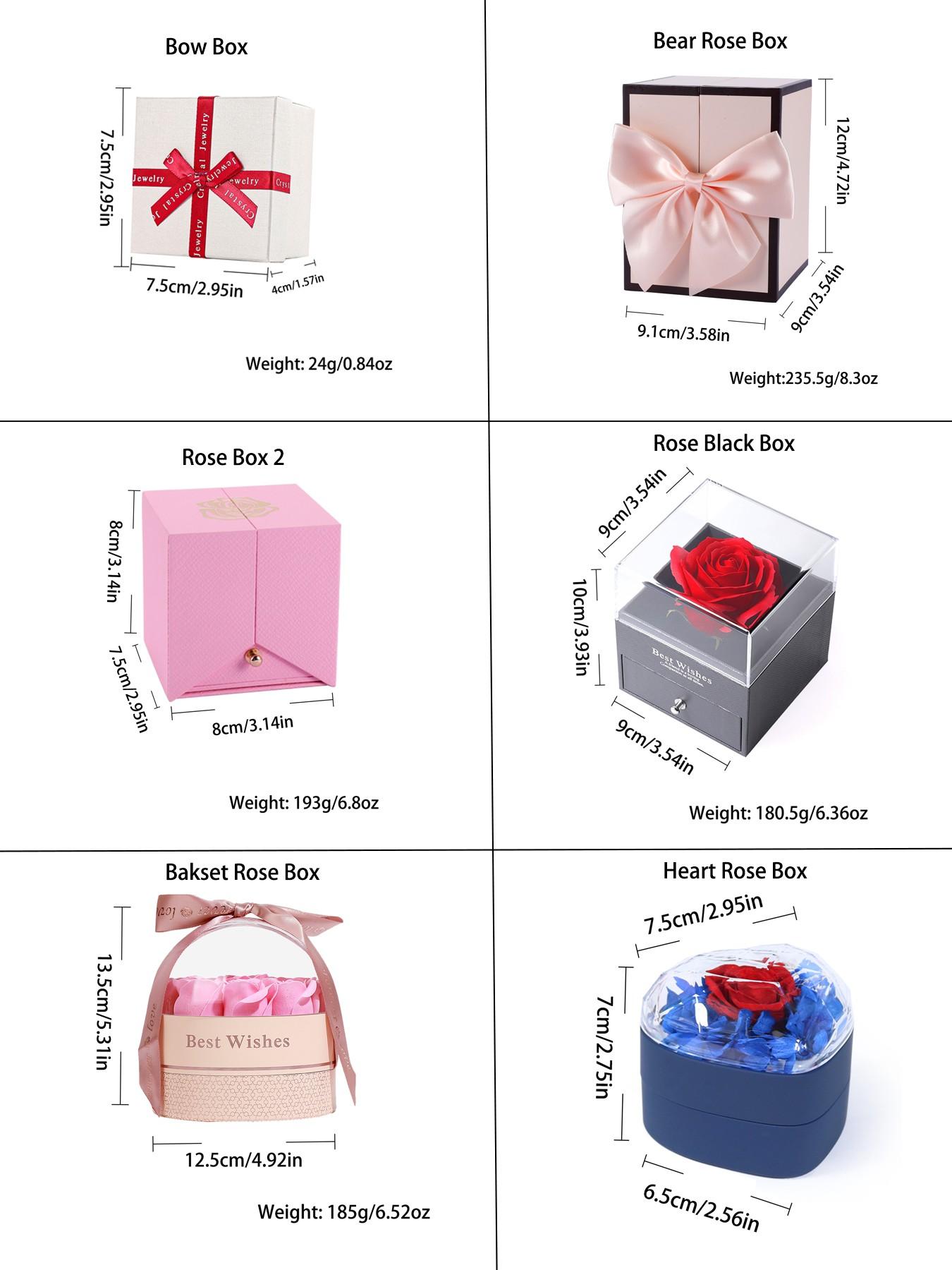 Apple Shape Rose Jewelry Gift Box With Love Heart Mom Pendant Necklace, Anniversary Birthday Jewelry First Mom Gifts for Women Wife, Mother's Day Jewelry Gift for Mom Heart Design Necklace