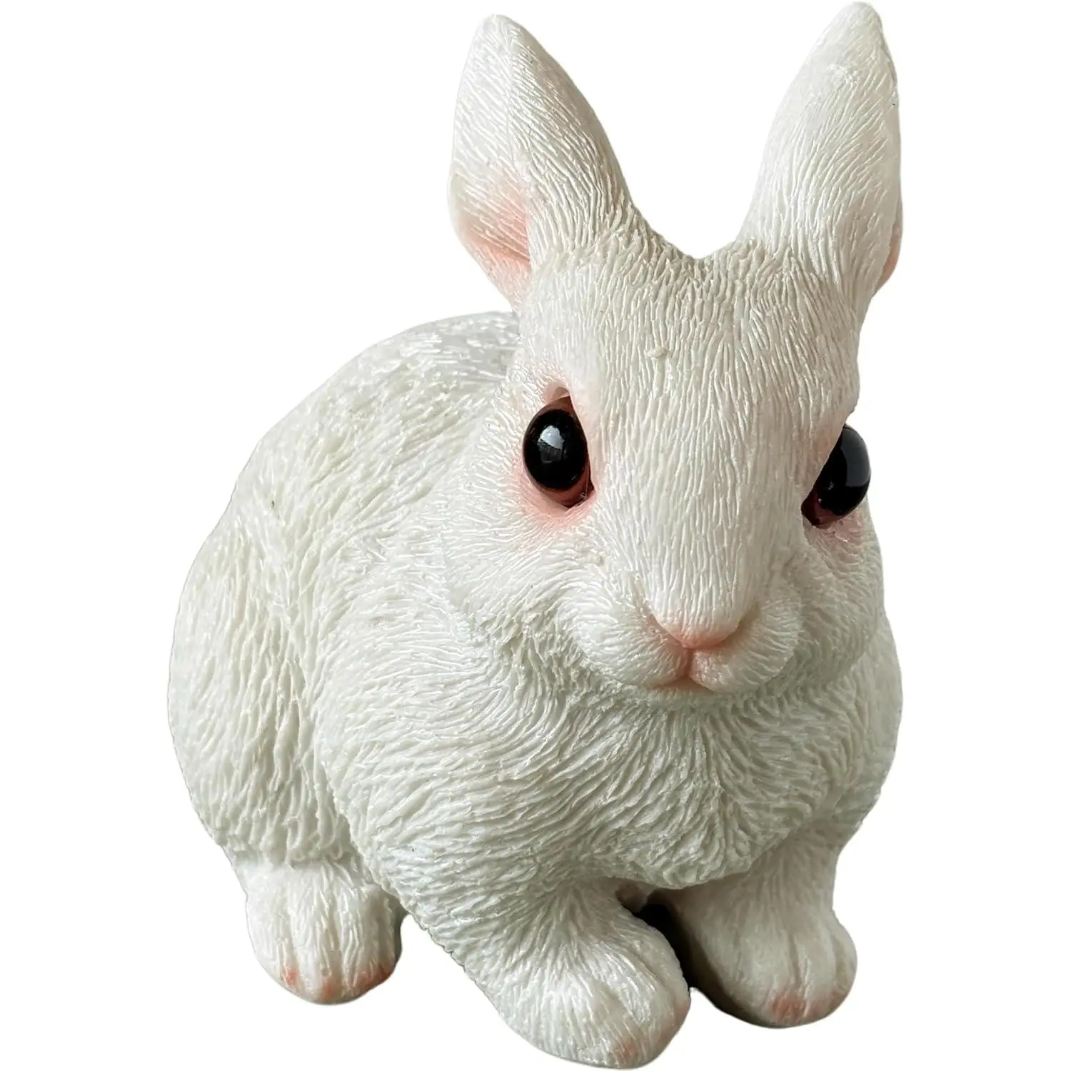 Realistic Easter  Garden Statue, White |  Bunny Figurine, Outdoor & Indoor Decor,  Pot Ornaments, Photo Props, Farm  Sculpture, Critters Figure
