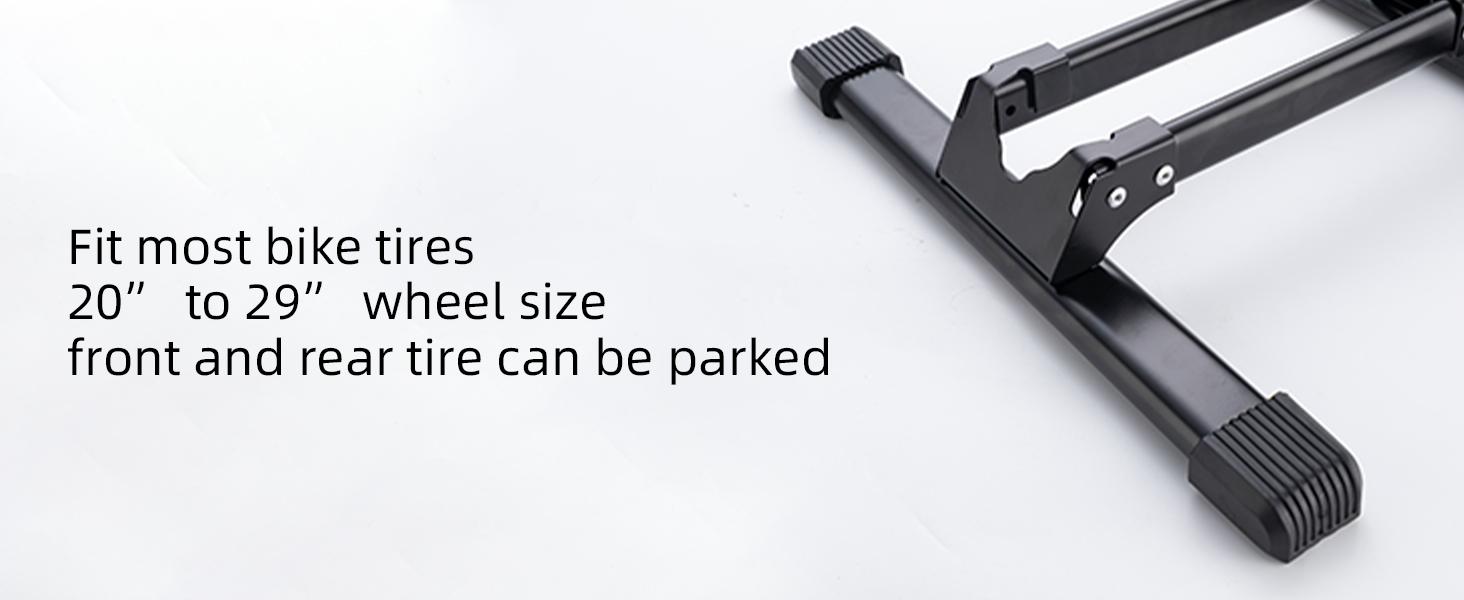 ROCKBROS Foldable Bike Stand for 20"-29" Wheels - Indoor & Outdoor Bike Holder