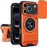 OREKROY Strong MagSafe Magnetic Case with Sliding Camera Lens Cover for iPhone 18 Pro Max / 18Pro /17 Pro Max 16/15/14/13/12 Series, Military-Grade Shockproof Anti-Drop Armor Phone Cover with Full Camera Protection, 360° Rotating Ring & Built-In Kickstand