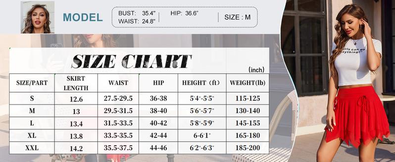 Avidlove Mini Skirts for Women Mesh Flowy Y2k Skirt Drawstring Ruched Bow Layer Asymmetrical Short Skort