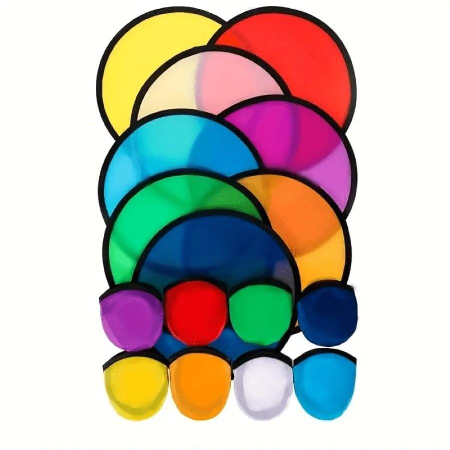 8 Foldable Fans for Outdoor, Sports, and Home Use, Convenient Storage Fan, Super Beautiful Folding Fan, Round Fan Design