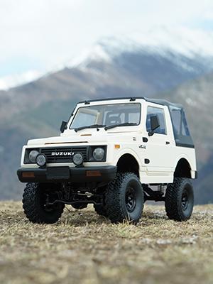ARRIS 1/10 RC Rock Crawler 4x4, WPL C74-1 Jimny JA11 Off-Road RC Truck with LED Lights, 2.4GHz RTR for Adults