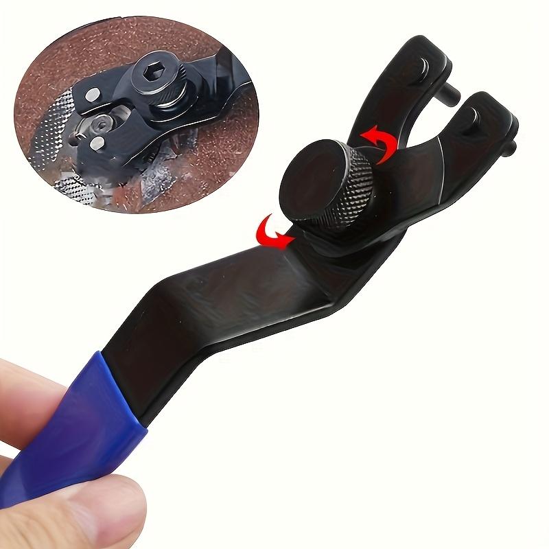 Adjustable Angle Grinder Wrench - a Durable Black Plastic Key Lock Tool for Precision Maintenance, Handheld Portable Household And Power Tool Accessories Available All Year Round.