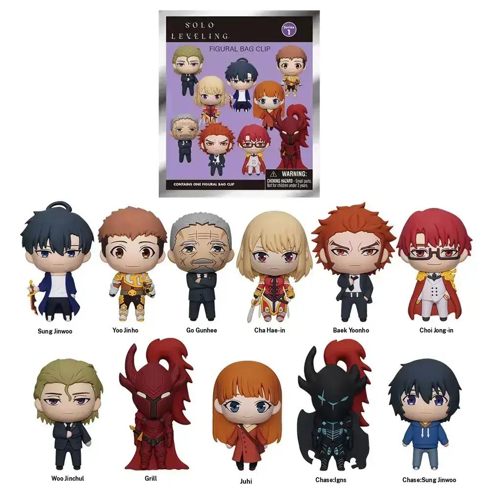 Solo Leveling Officially Licensed 3D Wear-resistant Dark Blind Bag Keychain Random Character Anime Collection Backpack Accessory Cosplay Gift MN-30500 Solo Leveling Officially Licensed 3D Wear-resistant Dark Blind Bag Keychain Random Character Anime Collection Backpack Accessory Cosplay Gift MN-30500