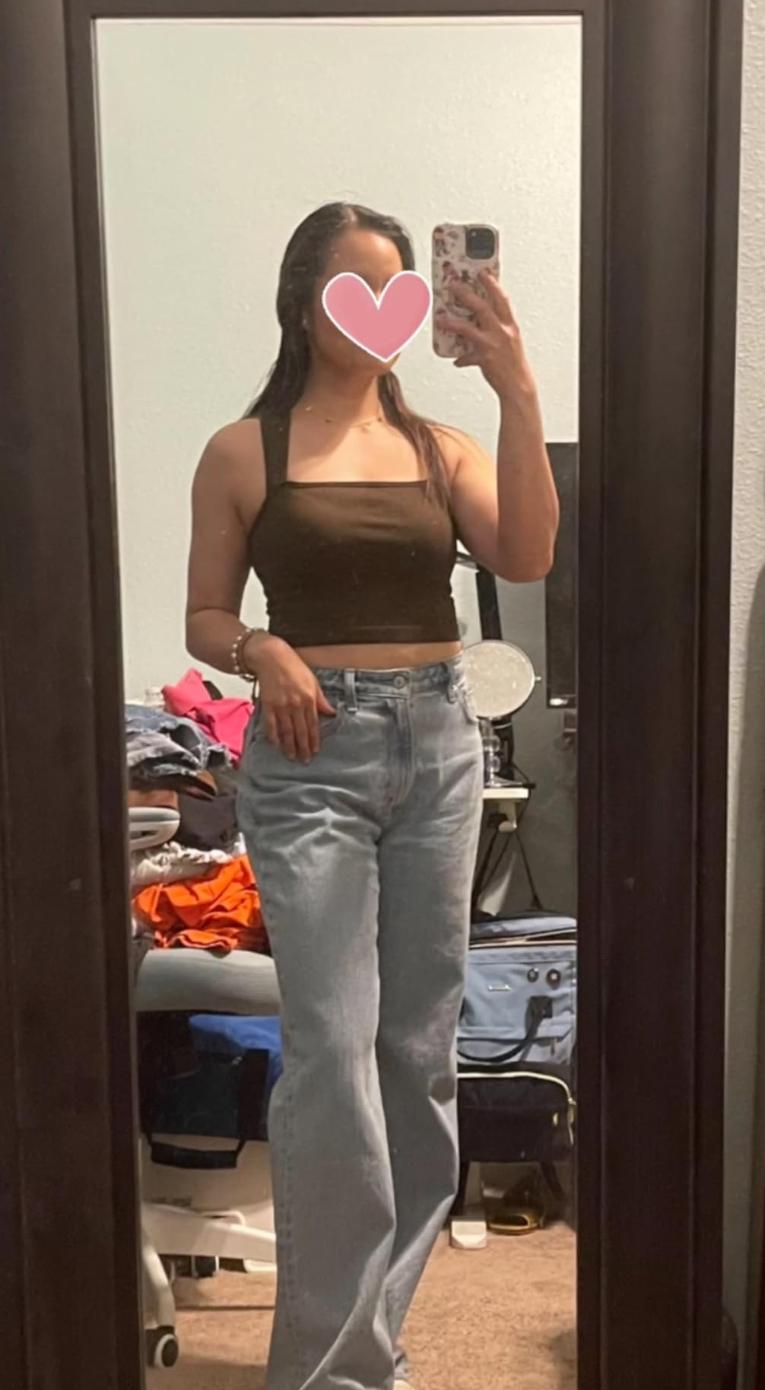 SUNVADUN 481-3 PIECE Women's Tank Tops Strappy Sleeveless Square Neck Stretch Tee Shirts Crop Camis 481-Black,Coffee,Beige Casual Everyday Wear Womenswear Basic Minimalist Short