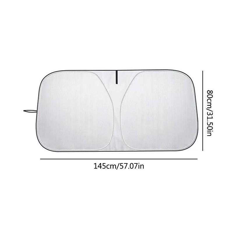 Folding Car Windshield Sun Shade Cover Visor, UV Protection for Cadillac Escalade Gt4 Xt4 Ats Xt5 Cts Xts Rs, 1pc Accessory