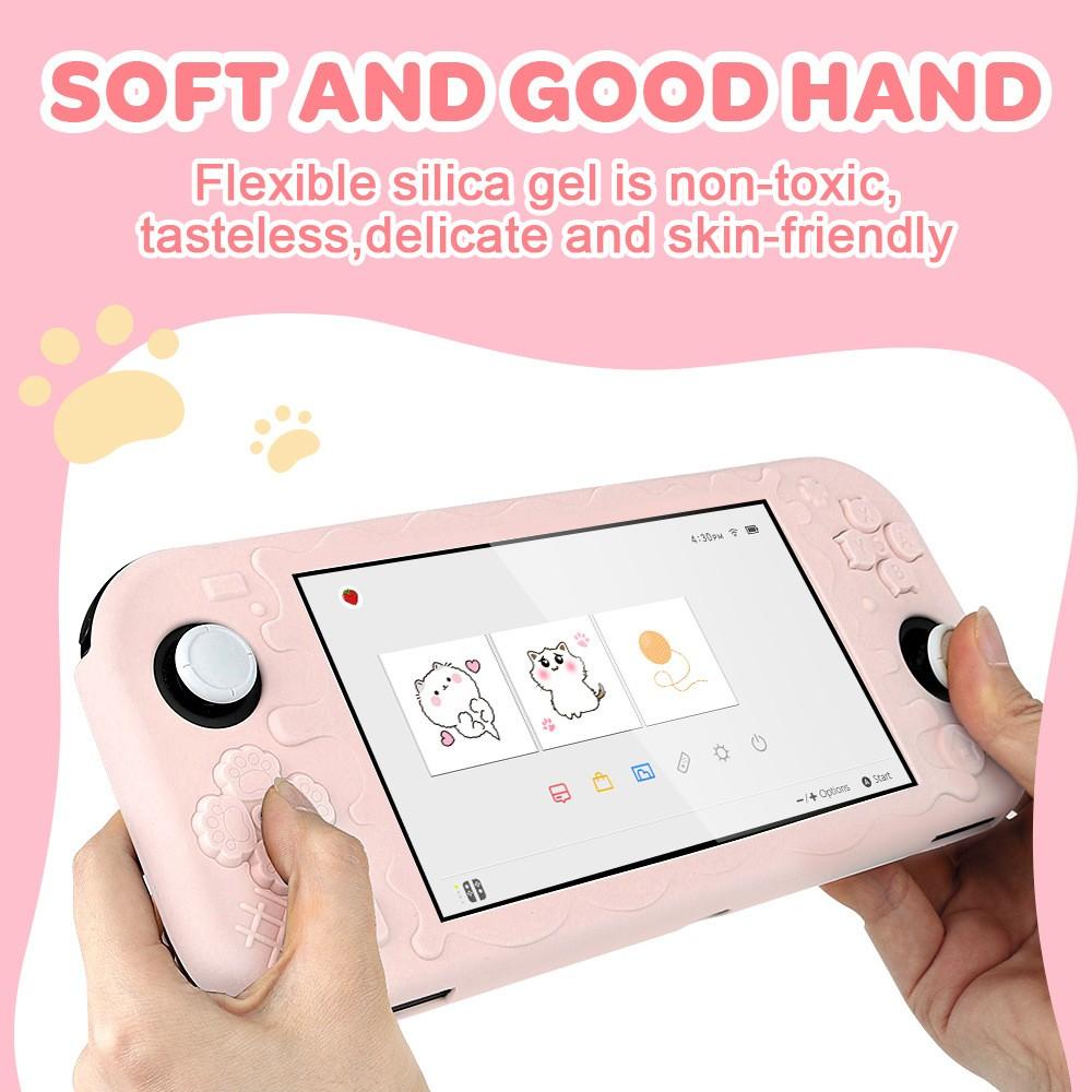 Switch Lite Protective Case, Soft Silicone Shell, Anti-Scratch Cover, Durable Protection for Nintendo Switch Lite, Essential Accessory