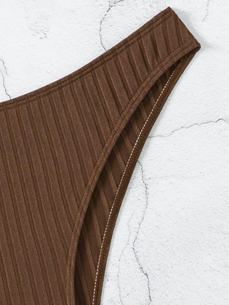 Women Summer Beach Casual Holiday Sexy Special Material Underwire Fashionable 2 Pieces Bikini Set Swimsuit Style Bikini