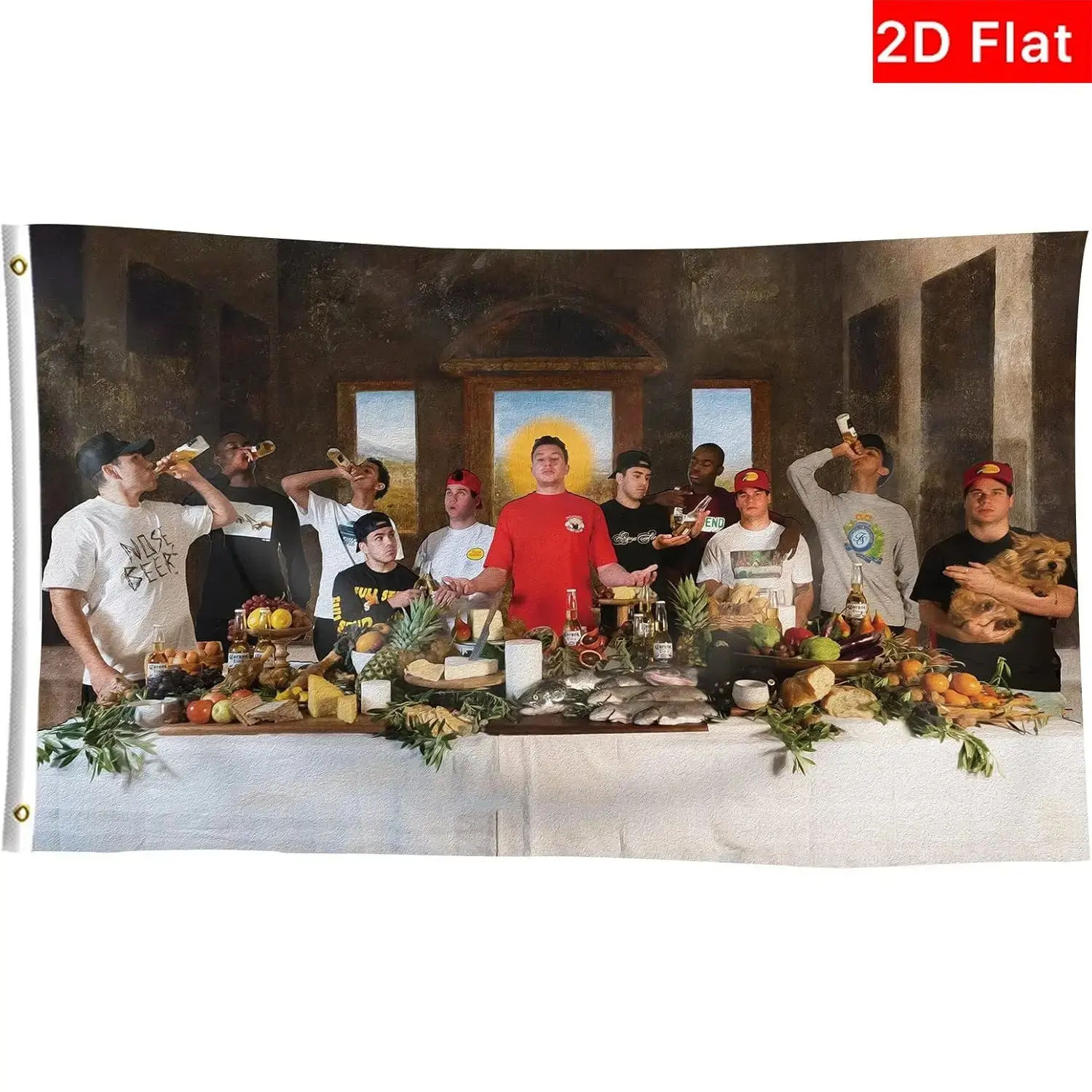 Durable Polyester Man Cave Wall Flag Decorative Banner - Funny Humor Home Party Decorations, Indoor/Outdoor Party Decor, Ideal for Travel Events