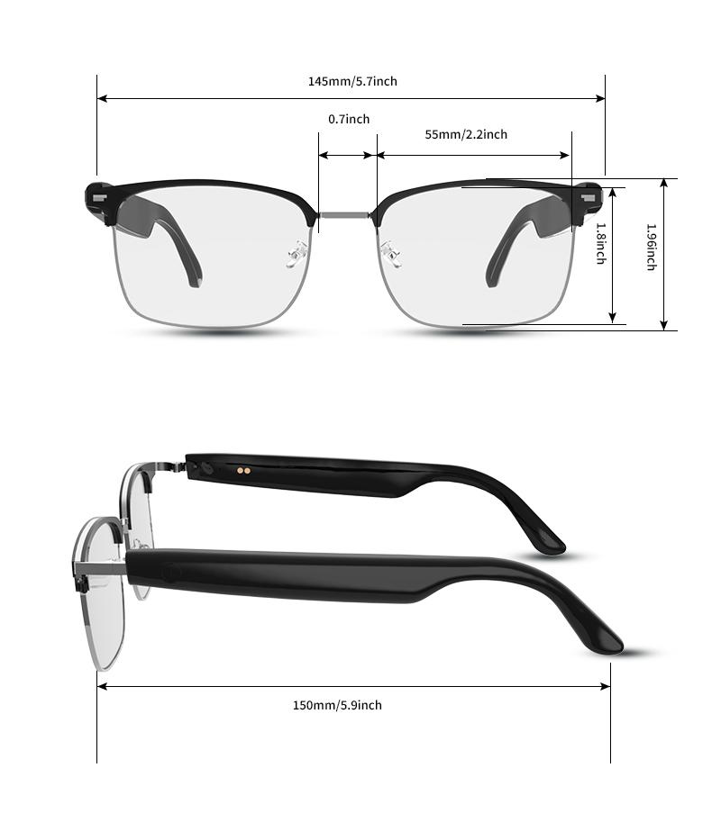 VUB AI Translation Smart Glasses with Bluetooth Connectivity 160 Languages GPT Chat Unisex Audio HD Voice Calls HiFi Sound Photochromic Lenses - Wearable VUB AI Translation Smart Glasses with Bluetooth Connectivity 160 Languages GPT Chat Unisex Audio HD Voice Calls HiFi Sound Photochromic Lenses - Wearable