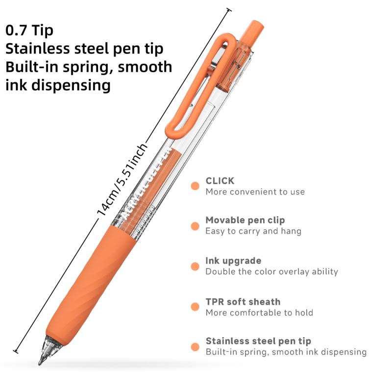 36/54/72/90-Color Acrylic Painting Gel Pens, Retractable 0.7 mm Tip, Rich-Color Large-Capacity Ink Clip Acrylic Gel Pens, Art Supplies for Diary, Cards, DIY Coloring & Doodling, Stackable Colors, Acrylic Paint Markers, Drawing Markers #TOP PICKS