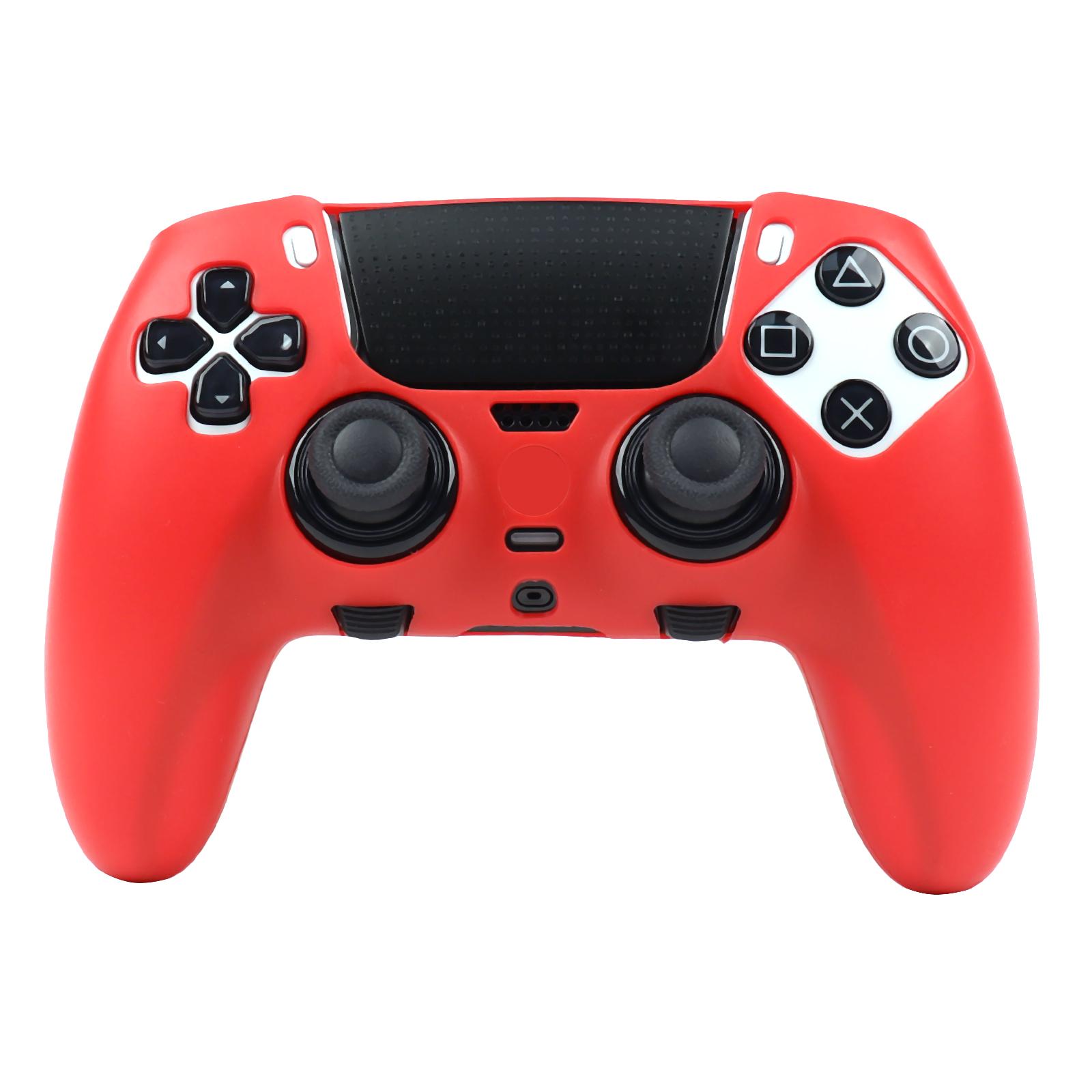 Soft Silicone Gamepad Wear-Resisting Protective Cover Skin Grip Case Joystick Cover For PS5 Edge Controller Skin for DualSense Edge Controller Game Console Accessories Gaming Accessories