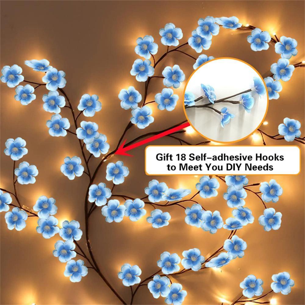 LED Tree-Shaped String Light String Light, USB-Powered Decorative Wall Light LED Strip Light for DIY Wreaths, Room Decor, Weddings & Holiday Celebrations, LED Light Strips