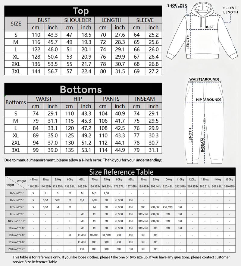 Men's Milano Printed Hoodie and Drawstring Sweatpants Set, Menswear, Casual Athletic Long Sleeve Hooded Jacket & Trousers for Fall & Winter, Men's Clothing for Daily Wear, Sportswear Indoor Outdoor, Tracksuit, Athleisure Summer Clothes