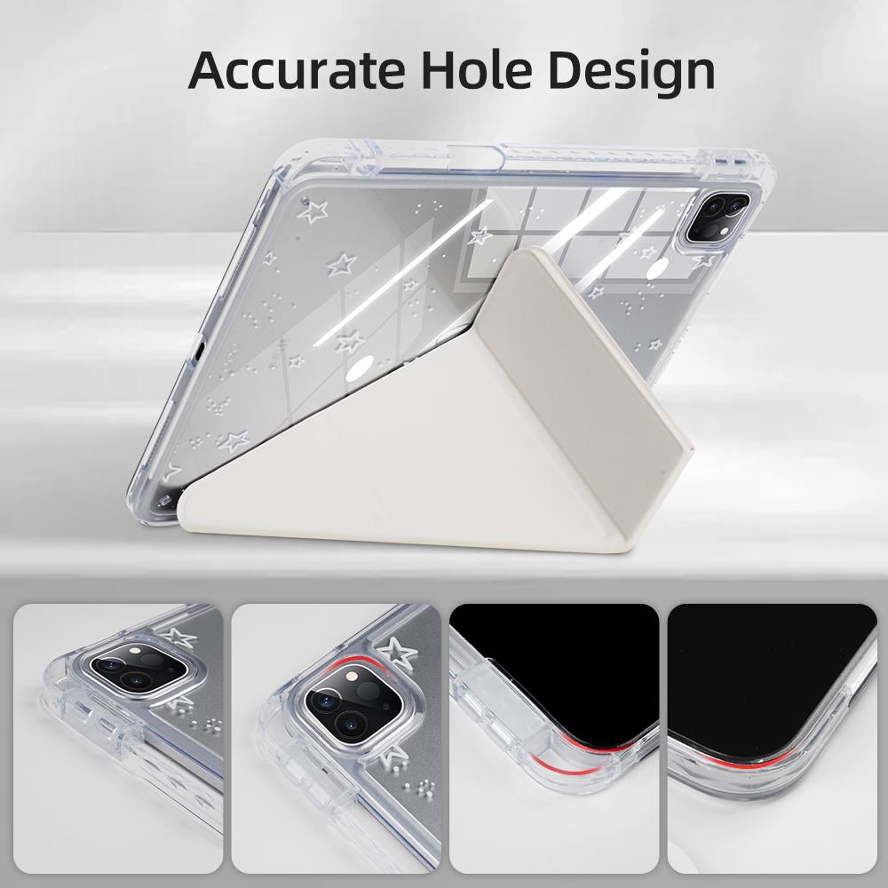 Cute Case Pattern For iPad 11th A16 2025 10th 10.9 Air 4th 5th 10.9 Air 11 M3 2025 7th 8th 9th 10.2 Smart Case with Pen Holder Tablet Protective Cover