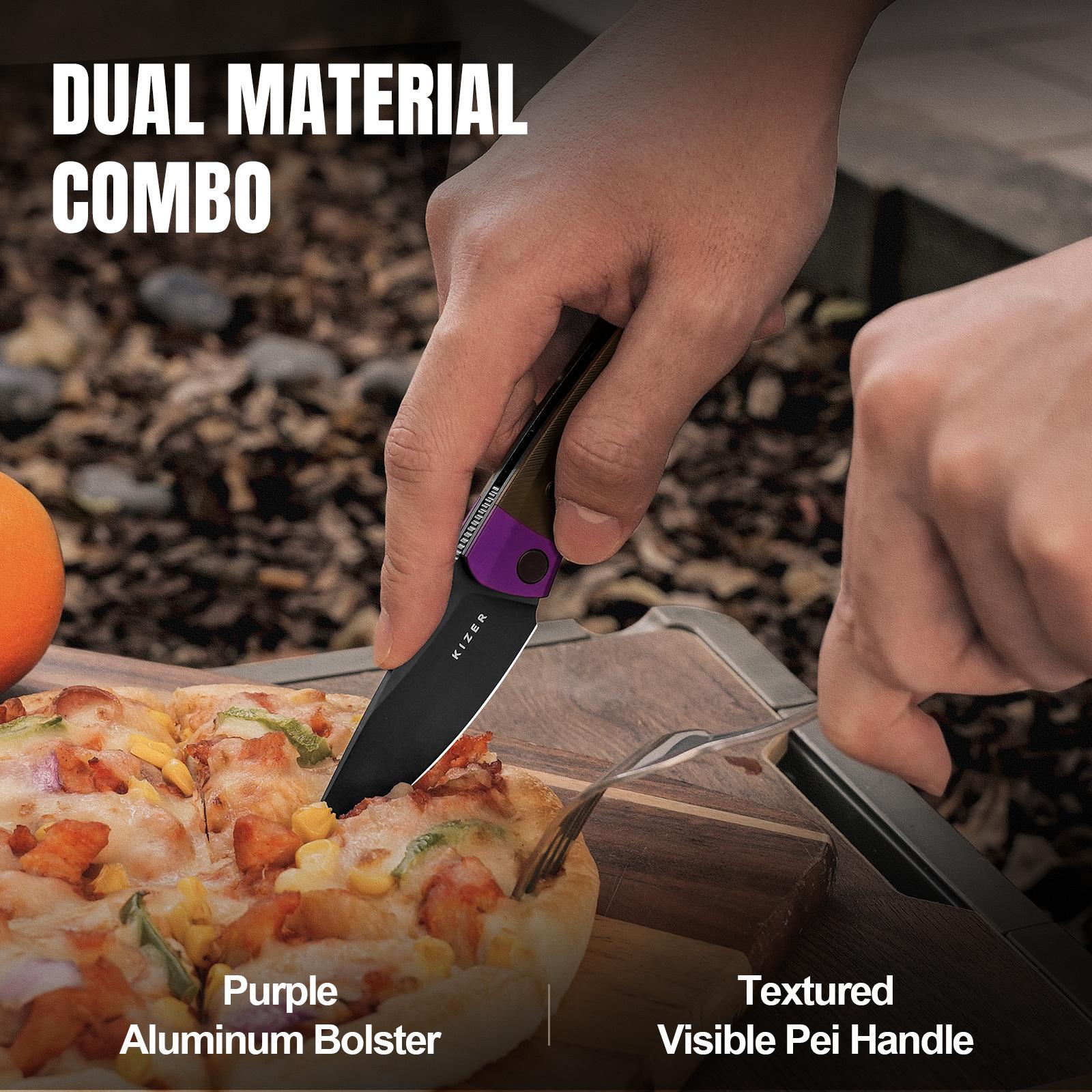 Kizer Mini Momo Nitro-V Aluminum(Purple)+PEI V3663A1