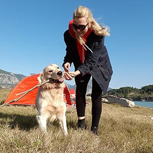 GOPUNE Women's Ski Snow Pants Waterproof Windproof Hiking Warm Fleece Lined Softshell