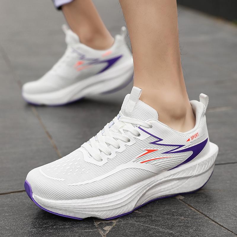 Unisex Spring New Casual Athletic Workout Sneakers Summershoes Comfortable Soft Lightweight Running Thick Sole, Ideal for Men Indoor Gymshoes Outdoor Running Size 36-45