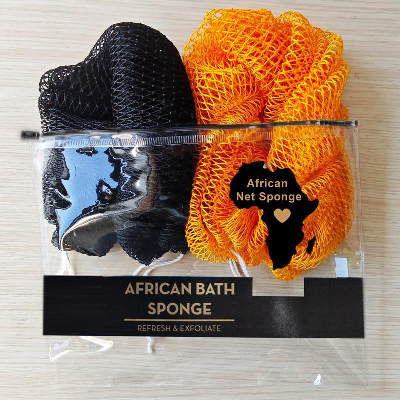 2 PCS Authentic African Exfoliating Net Bath Sponge 2 PCS Authentic African Exfoliating Net Bath Sponge