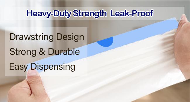 80 Count Litter Bags Compatible with Autoscooper 11 and NeakasaM1 Open-Top Self-Cleaning Cat Litter Box, 4 Rolls Cat Litter Waste Receptacles Bags (80 Count)