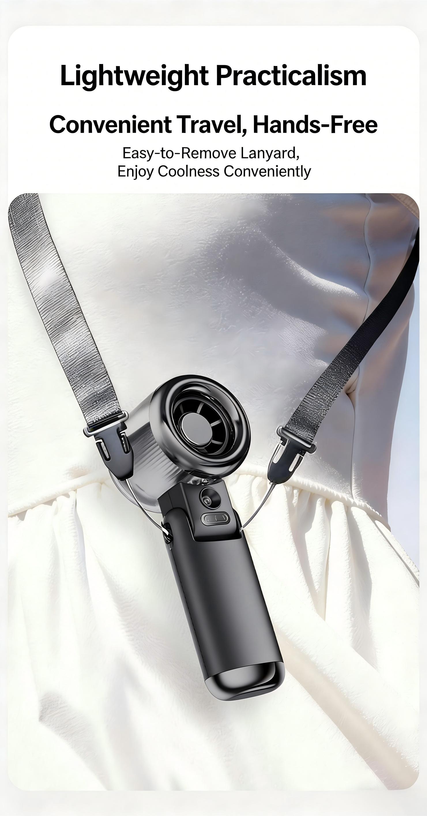 TADEKERU Mist Cooling Mini Fan Portable Handheld Turbo Fan Ice-Cooling 3600mAh Battery Operated 6 Hours 100 Gear Speed Foldable for Summer Travel Vacation Essentials Outdoor Activities Beach Indoor Use Office Desk Usage TADEKERU Mist Cooling Mini Fan Portable Handheld Turbo Fan Ice-Cooling 3600mAh Battery Operated 6 Hours 100 Gear Speed Foldable for Summer Travel Vacation Essentials Outdoor Activities Beach Indoor Use Office Desk Usage