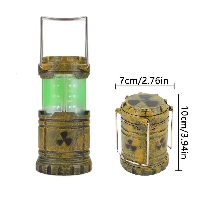 Simulation Nuclear Reactor Lantern Handheld Camping Light Halloween/Christmas Party Decor Night Light Home Decor Ornaments Birthday Gift