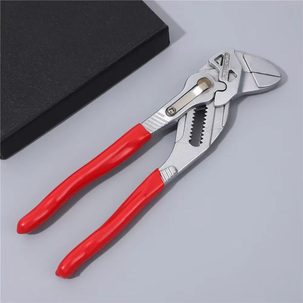 Multifunctional Water Pump Pliers, Quick-action Water Pump Pliers, Large Opening Home Plumbing Tool, Professional Hand Tool for Home Use, Heavy Duty Multipurpose Plier Set, Hardware