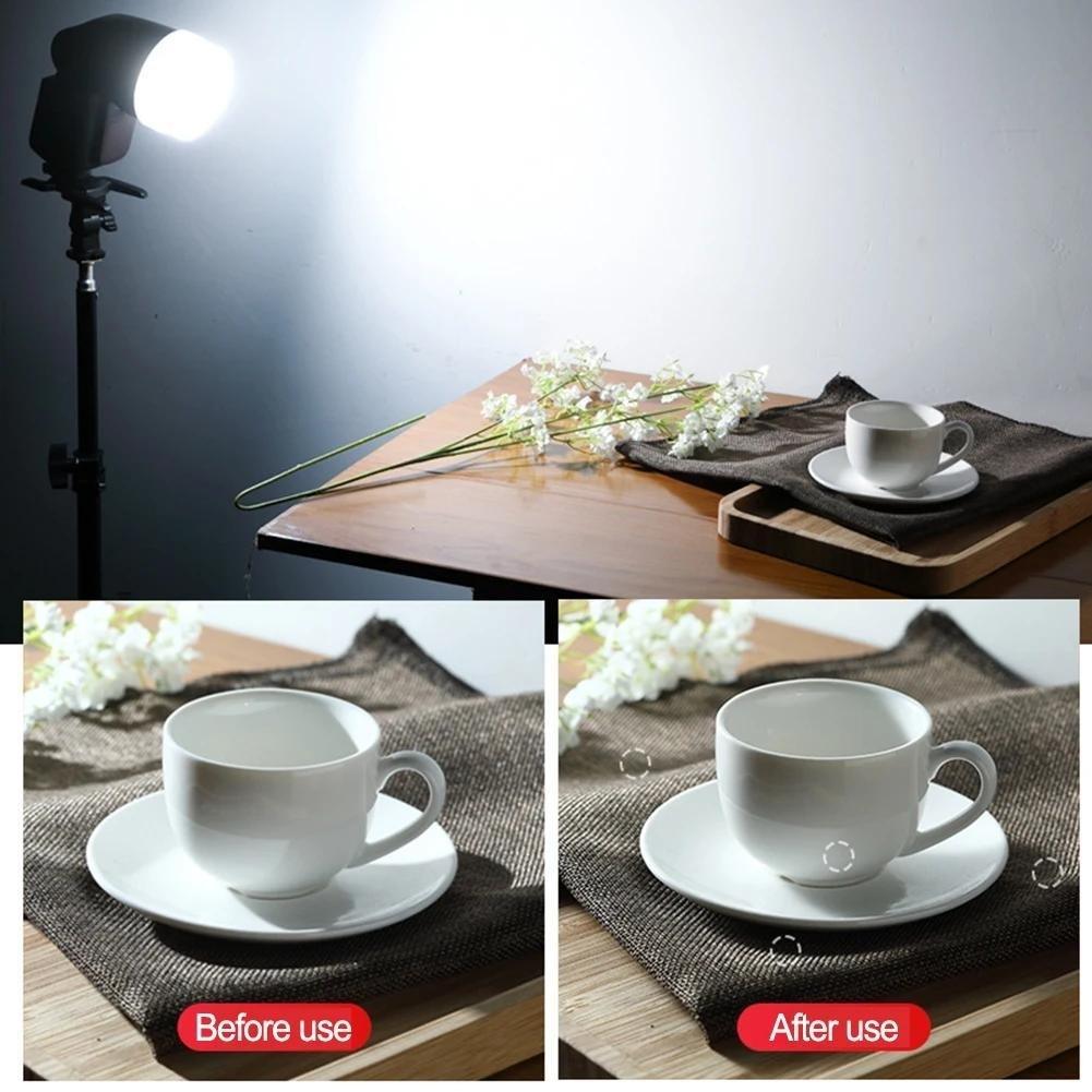 Soft Diffuser Flash Light Round Head for Godox V1/v1pro/v100 Dslr Camera Hot Shoe Lamp Portable Soap Box Softbox Photographic Fill Light