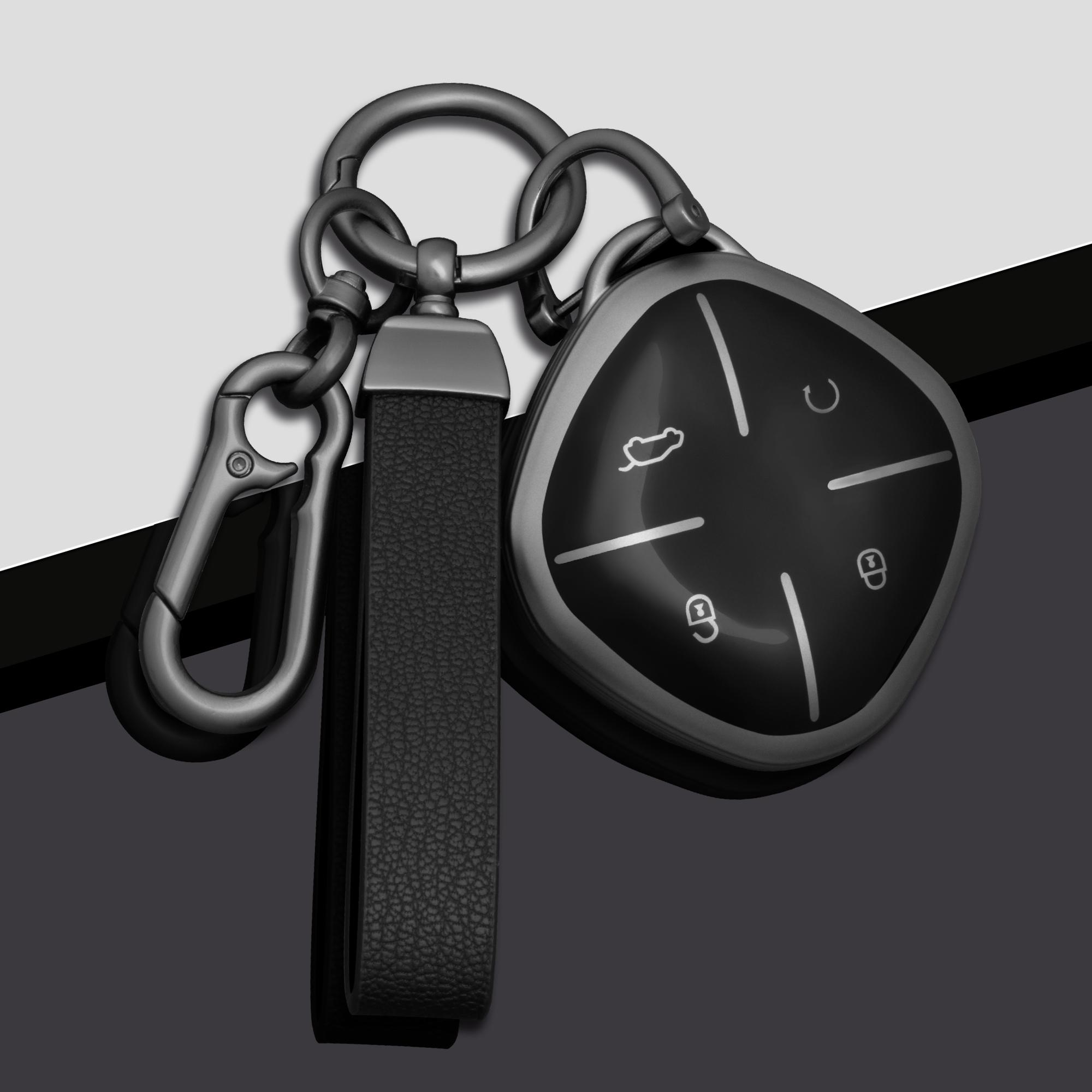 Tpu Car Key Case Cover for Chery Jetour Dashing X-1 Plus Dtc 2022, Protective Shell for Car Remote Key, Fob Accessories