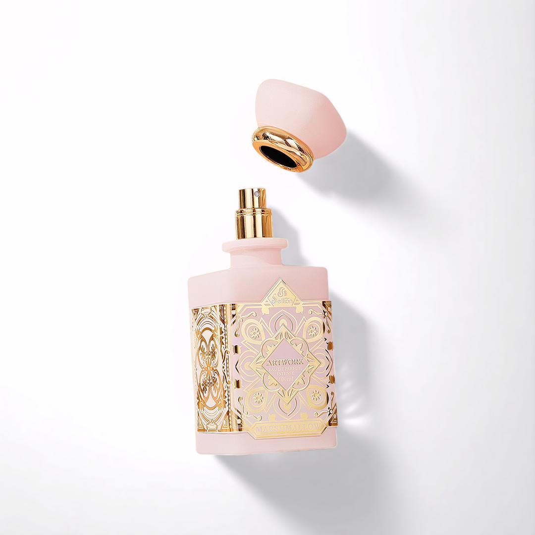 Sellion Marshmallow Eau De Parfum Spray for Women,3.4Oz Marshmallow Fragrance,Women's Perfume,Warm & Gourmand Scent,Gift for Her