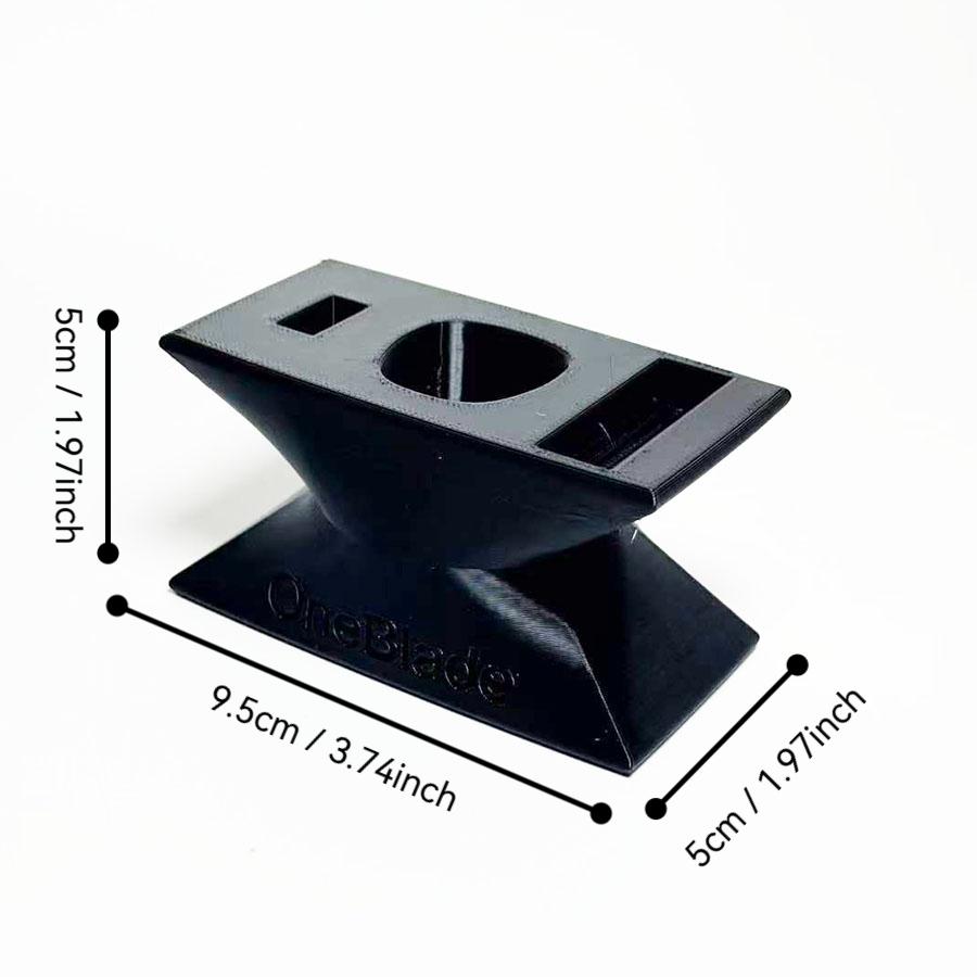 Oneblade Razor Storage Stand, Organizer for Oneblade Razors and Accessories, Keeps Bathroom Counter Clean and Organized, Easy Access Design
