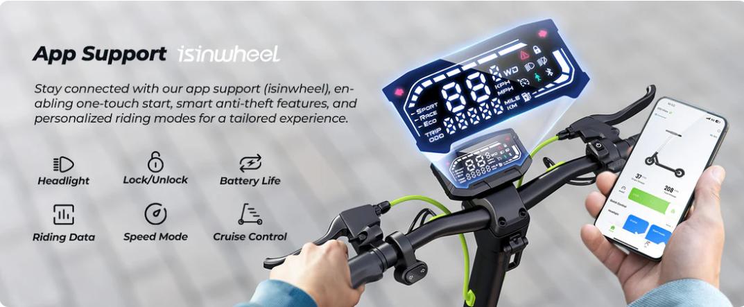 【Christmas Sales】 Long Range Electric Scooter for Adults, 1000W/750W/350W Motor, 28/21/18 MPH Max Speed, 37/35/25 Miles Long Range,  Foldable High-Speed Electric Scooter with APP,  with Dual Suspensions, Dual Braking SpringStatements