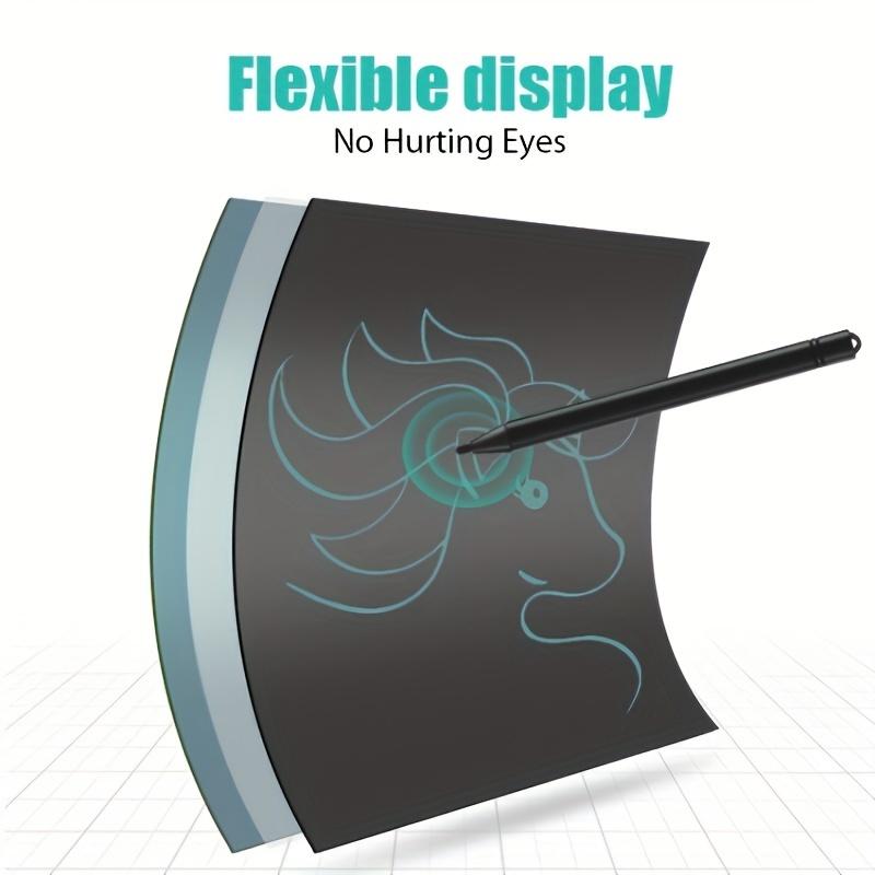 1pc Colorful Screen Writing Board with Partial Erase Function,  Writing Tablet Ideal for Creative Drawing, Children & Youth, Art Supplies