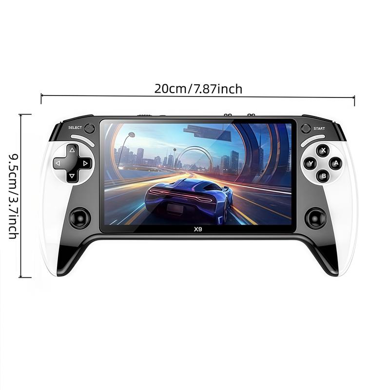 Portable Retro Game Console 5.5 Inch Large Screen, Supports Ten Emulators, Ultra HD Graphics, Perfect Gift for Day, Father's Day, Christmas Portable Retro Game Console 5.5 Inch Large Screen, Supports Ten Emulators, Ultra HD Graphics, Perfect Gift for Day, Father's Day, Christmas