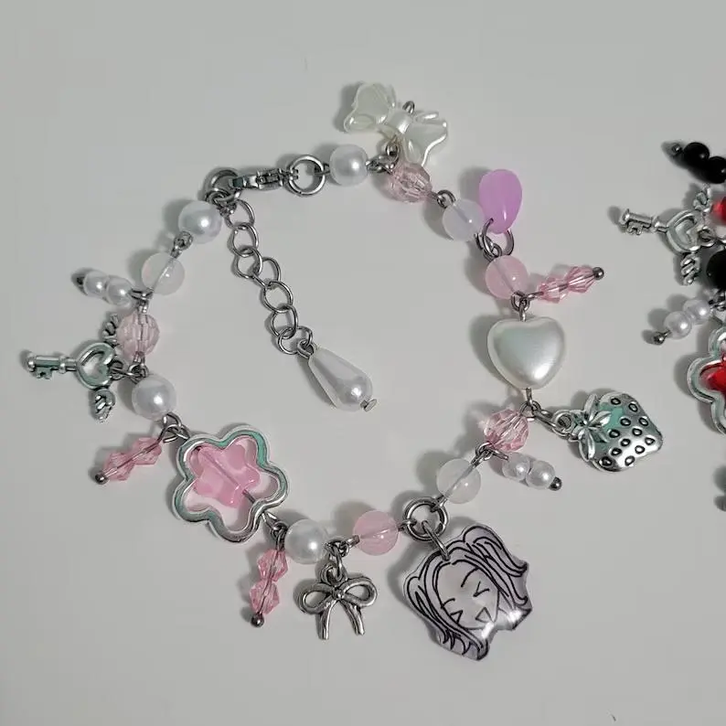 Nana & Hachi matching beaded bracelet