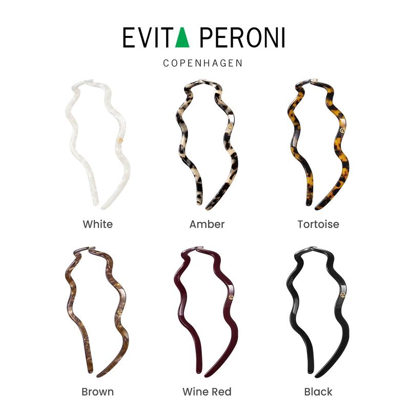 Wavy Glasses Headband,Eyewear-Friendly Hair Band,No Pressure Headache Non-Slip Thin Headband for Women | EVITA PERONI Wavy Glasses Headband,Eyewear-Friendly Hair Band,No Pressure Headache Non-Slip Thin Headband for Women | EVITA PERONI